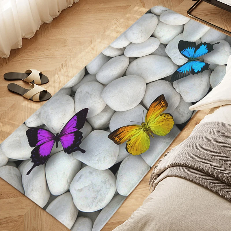 Водонепроницаемый коврик для ног из гальки нескользящий входной двери на