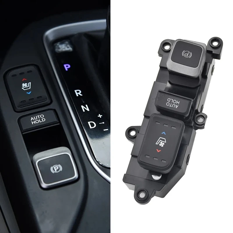 

For Hyundai Santa Fe 2012-2016 Parking Brake Switch Seat Heating/Cooling Button Parts Component 933102W3154X 93310-2W3154X