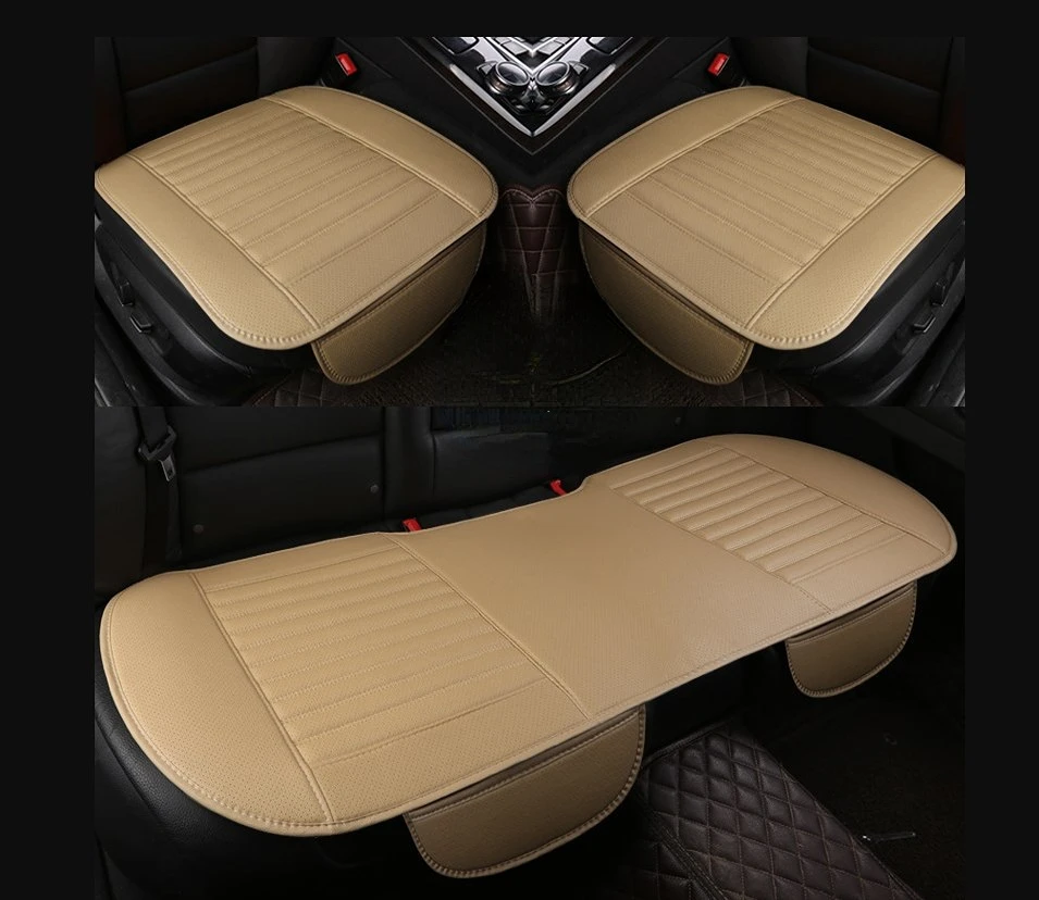 

Three-piecebacklesscushion forth newcar is wear-resistant, slippery, breathable, comfortable, wrinkle-resistant and high-rebound
