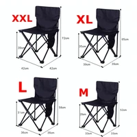 new outdoor tourist ultralight superhard metal folding camping chair portable bench stool fishing chair hiking picnic seat chair
