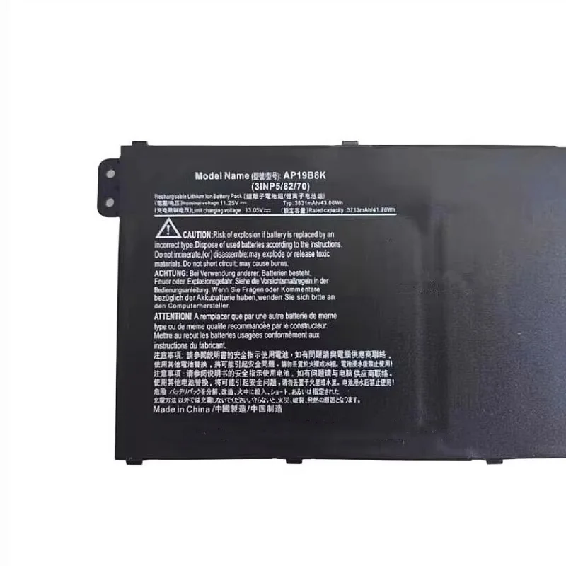 AP19B8K 11 25 V 43Wh 3831mAh Аккумулятор для ноутбука Acer Aspire A315-56 A317-52 SF314-42-R33B SF314-42