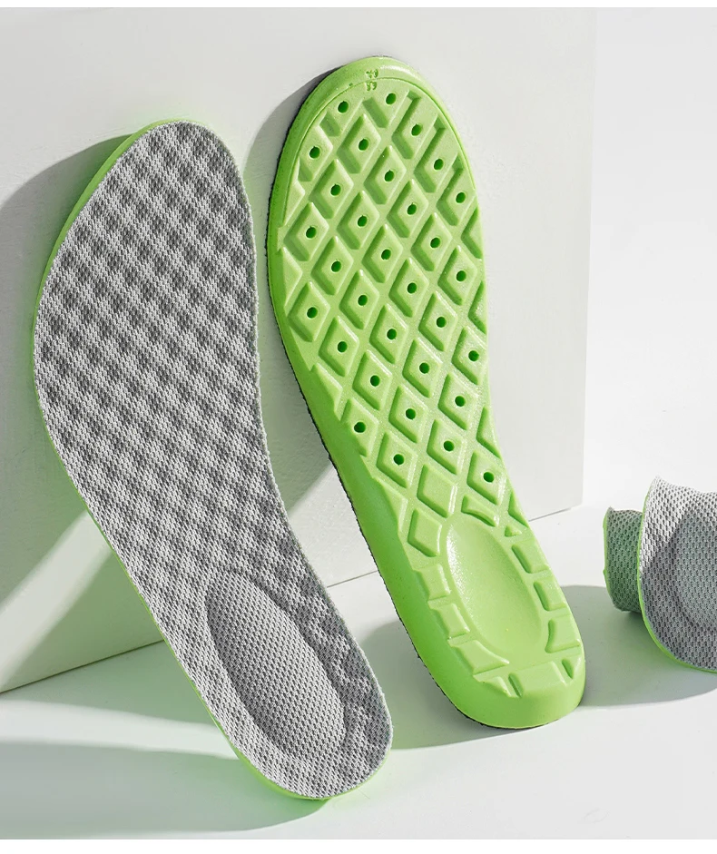 6pcs Memory Foam Insoles Soft Arch Support Shoe Pads Breathable Orthopedic Sport Insole Feet Care Insert Mesh Cushion Men Women