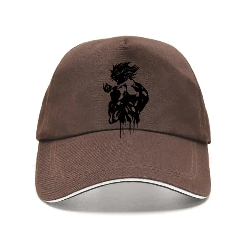 

Белая хлопковая шляпа с принтом героев мультфильма «Герои Джоджо»