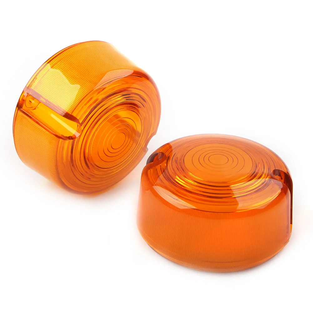 

2 шт., крышка для объектива с указателем поворота мотоцикла для Harley Davidson Dyna FXD FXR Sportster XLH 883 1200 FXST