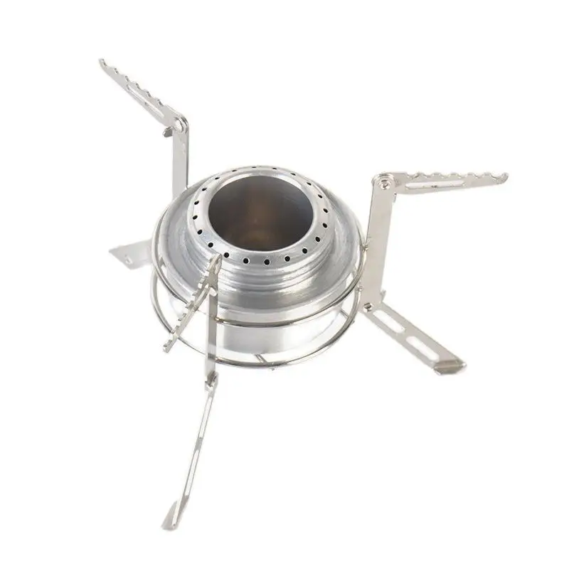 

Outdoor Spirit Stove Rack Set Camping Solid Alcohol Stove Burner Holder