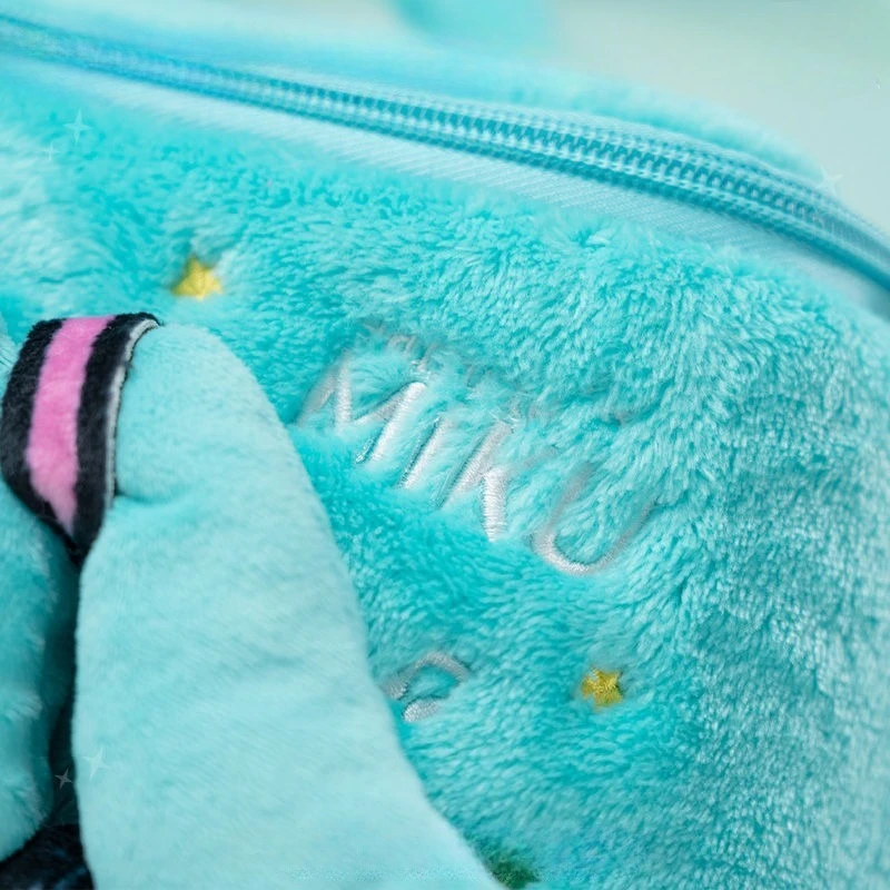 Фото Hatsune Miku косметичка аниме женская большая вместительная дорожная косметичка женский органайзер для туалетных принадлежностей портативные сумки для хранения подарки №5