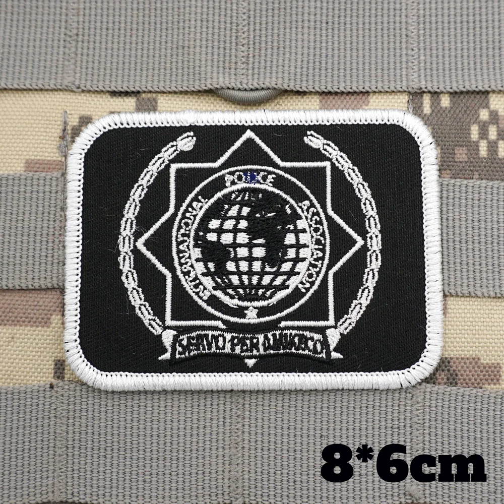 

France ARMY Military Tactical Embroidered Patches Armband Backpack Badge with Hook Backing for Clothing