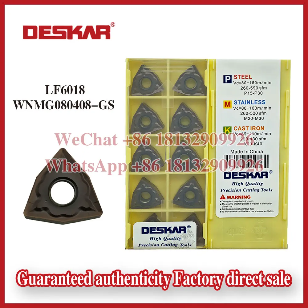 Inserti Di Tornitura WNMG060408-HQ TN60 Originali - Per Utensili Da Tornio