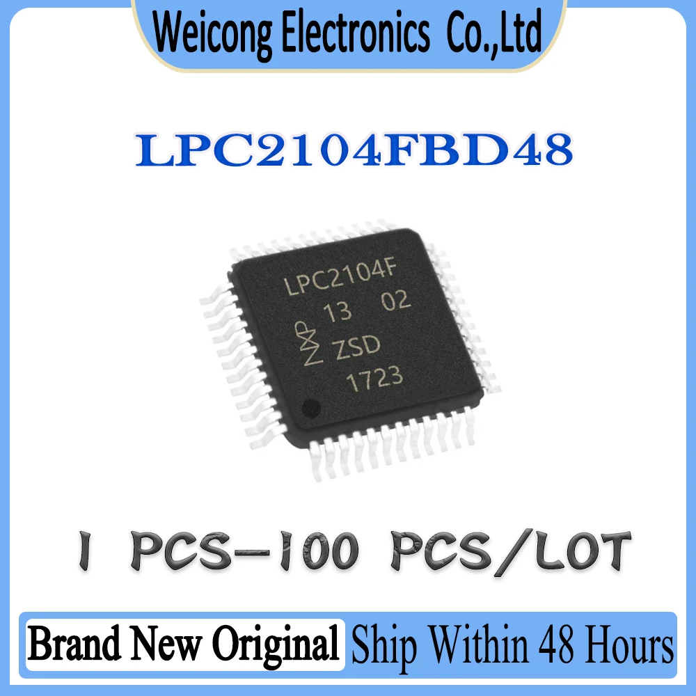 LPC2104FBD48 LPC2104FBD4 LPC2104FBD LPC2104FB LPC2104F LPC2104 LPC210 LPC21 LPC2 LPC LP IC MCU Chip LQFP-48