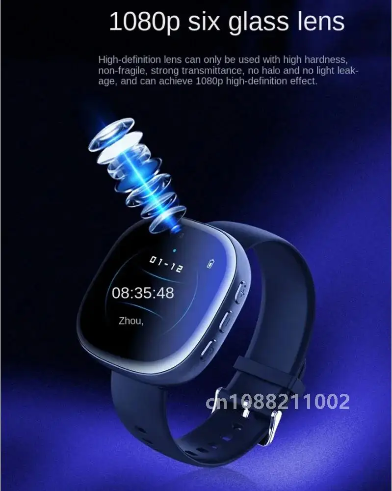 4-256 ГБ 1080P часы мини-камера аудио-видео звук диктофон микро SmartWatch спортивные DV