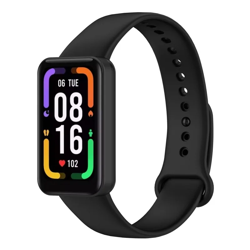 Цветной силиконовый ремешок подходит для Redmi Smart Band Pro Водонепроницаемый браслет