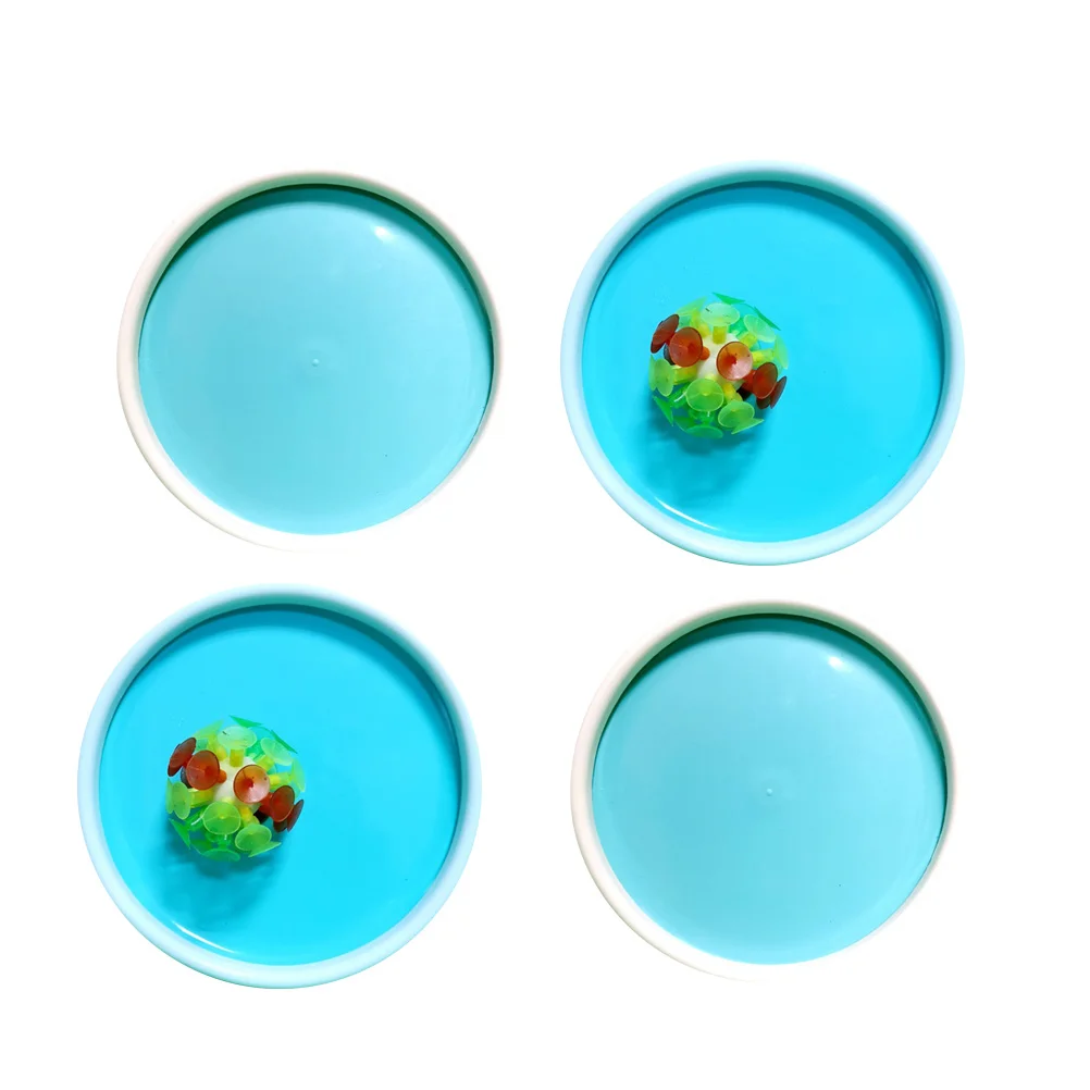 

Игрушка, липкий мяч для крикета на присосках, бросок и захват, Интерактивная игрушка, палочка, мяч для детей, синий