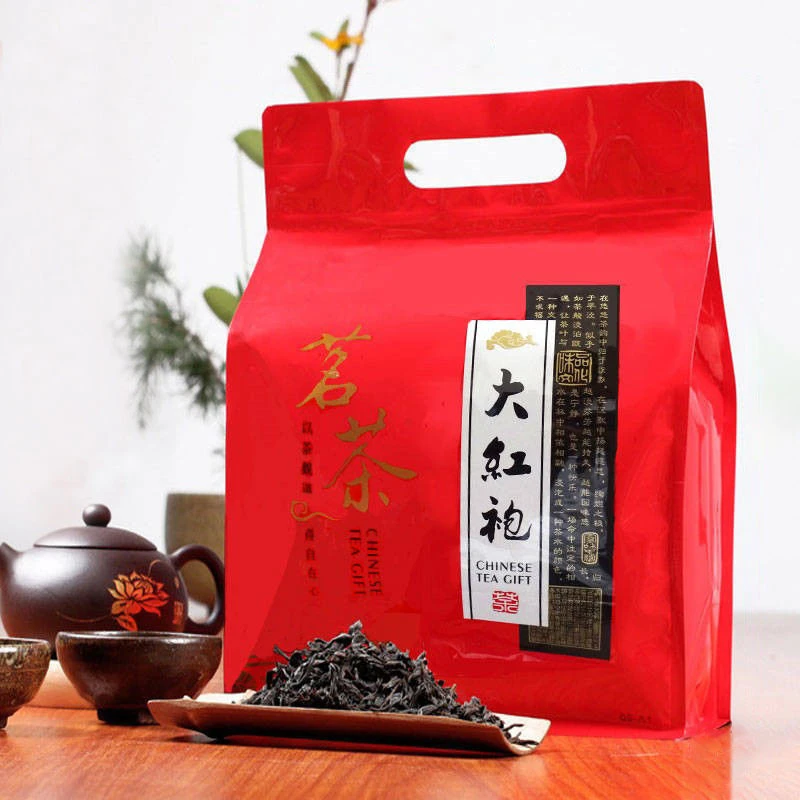 

500g Big Red Robe Black Chinese Tea 2022 Shuixian Wuyi Big Red Robe Oolong Big Red Robe Oolong China Tea Droshipping