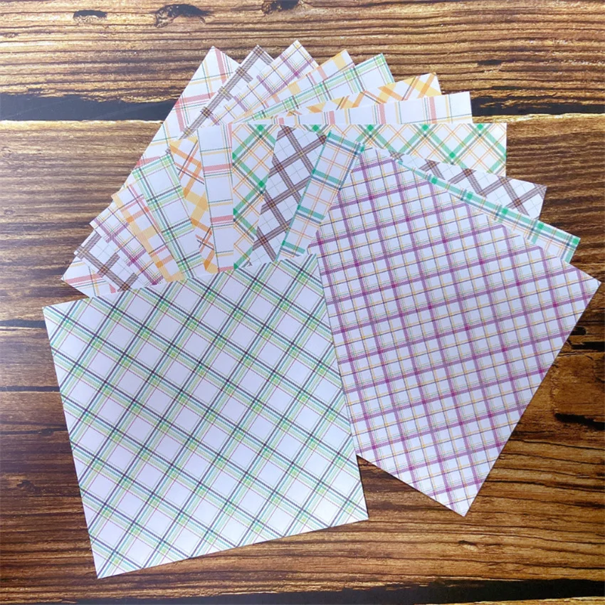 

6"X6" Single Side Fresh Basics Pattern Paper Pad Scrapbooking Paper Pack Handmade Craft Paper Craft Background Pad Card