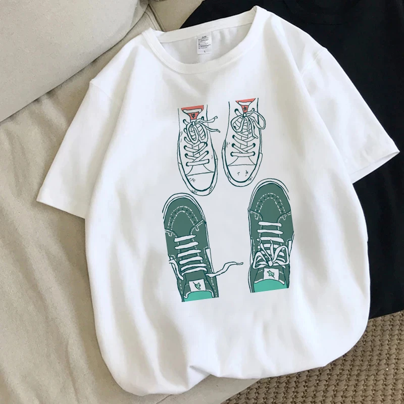 

Футболка женская повседневная с коротким рукавом, в стиле «панк»