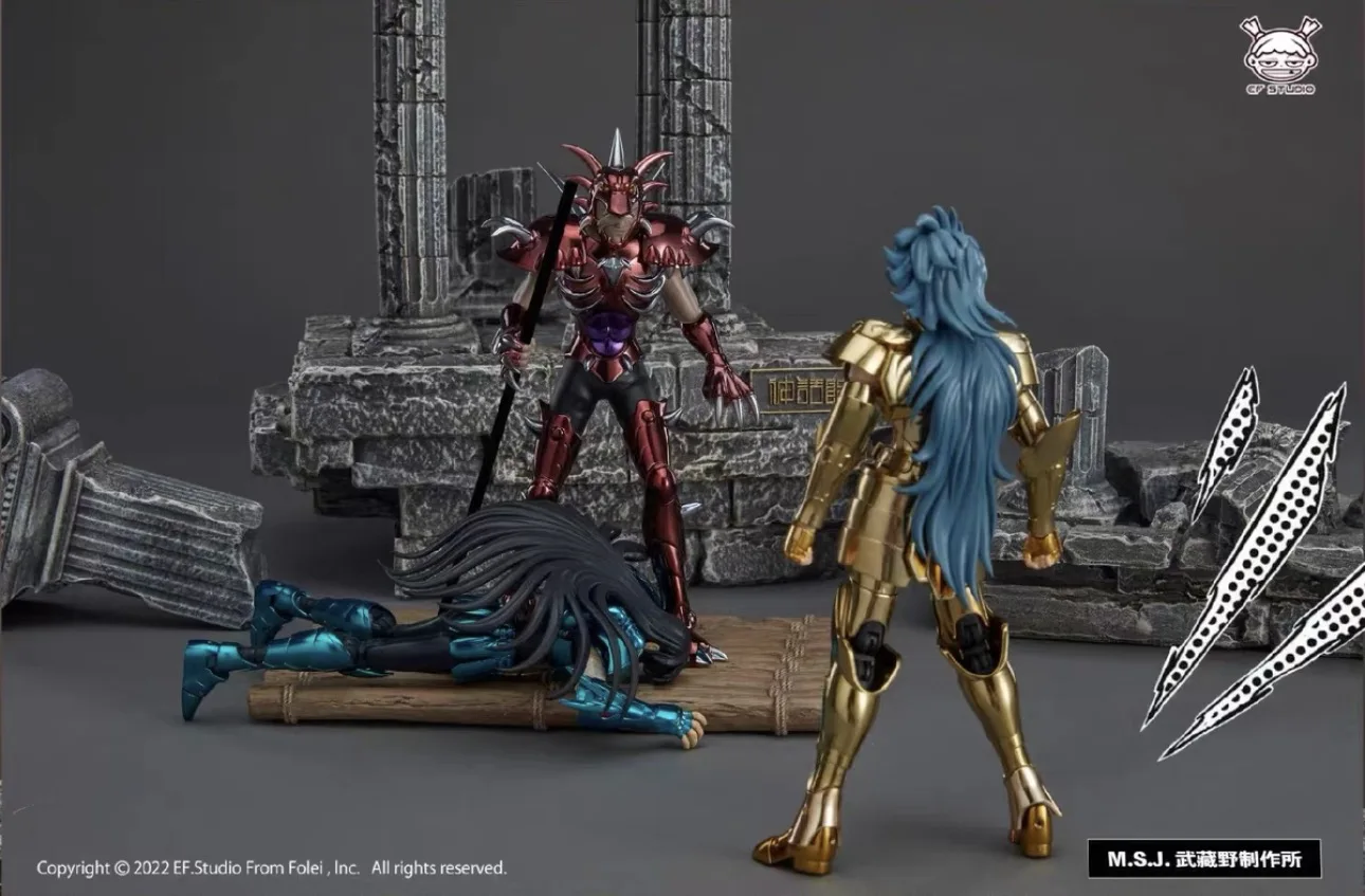 Фото В наличии: Фигурка GK Saint Seiya Myth Cloth EX Underworld 108 Specters Surplice Underworld Dark Mantle Knights of Zodiac из смолы №2