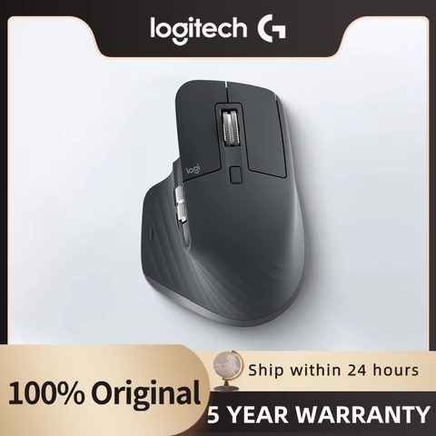 НОВАЯ беспроводная Bluetooth-мышь Logitech MX Master 3S, высококачественная мышь для ноутбука с перекрестным экраном, беспроводная беспроводная Bluetooth-мышь