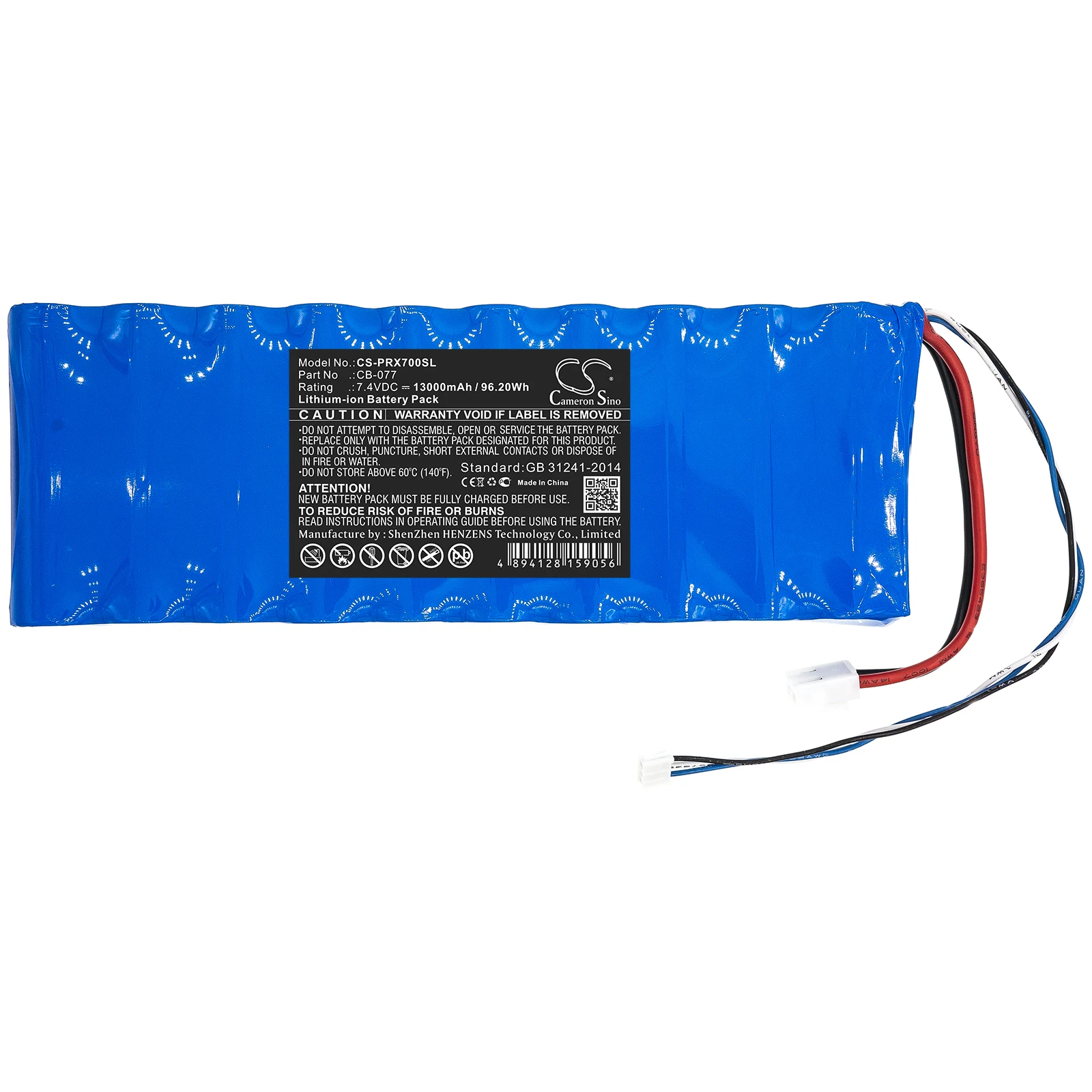 

Cameron Sino 13000mAh Battery For Promax TV Explorer II+ US TV Explorer II automatic TV satellite level meters CB-077