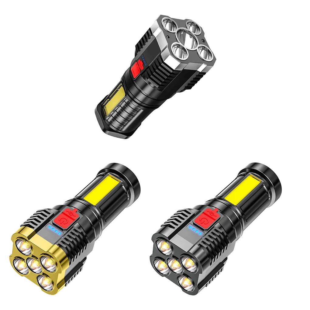 

IPX4 Waterproof Flashlight Torch Camping Lantern Emergency Outdoor Hunting