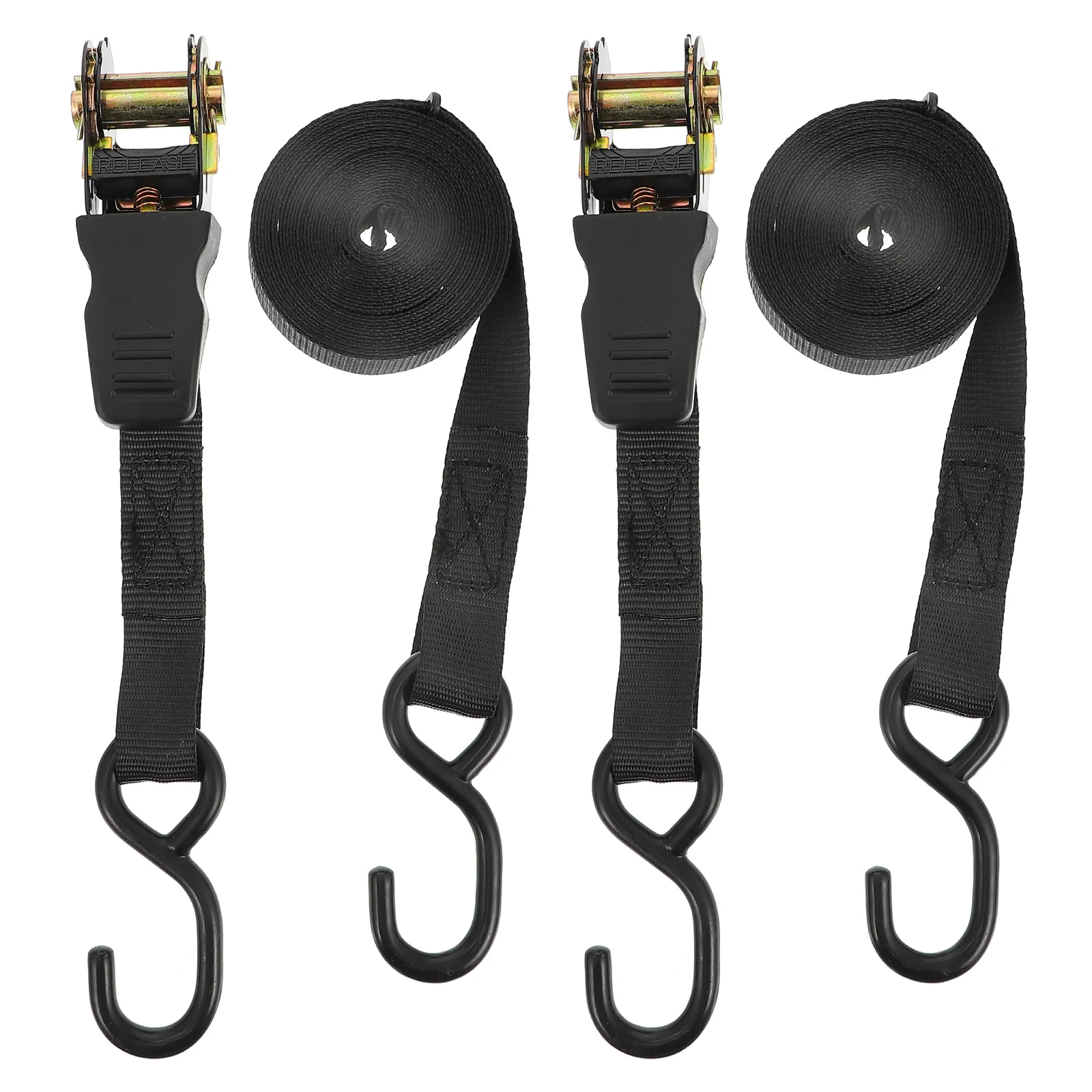 

Luggage Straps Cargo Car Belt Strap Binding Fixing Rope Tightening Tie Motorcycle Ratchet Belts Black Trailer Fixed Truck Down