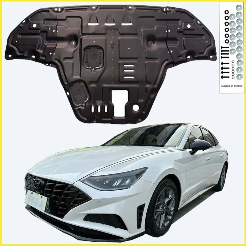 

Для Hyundai SONATA 10th 2020-2022 черный под защитной пластиной двигателя, брызговик, крышка крыла, защита от брызговика