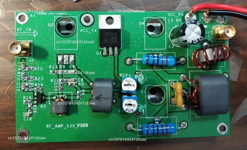 45 Вт 3-28 МГц SSB RF линейный усилитель мощности для трансивера HF Радио короткой волны