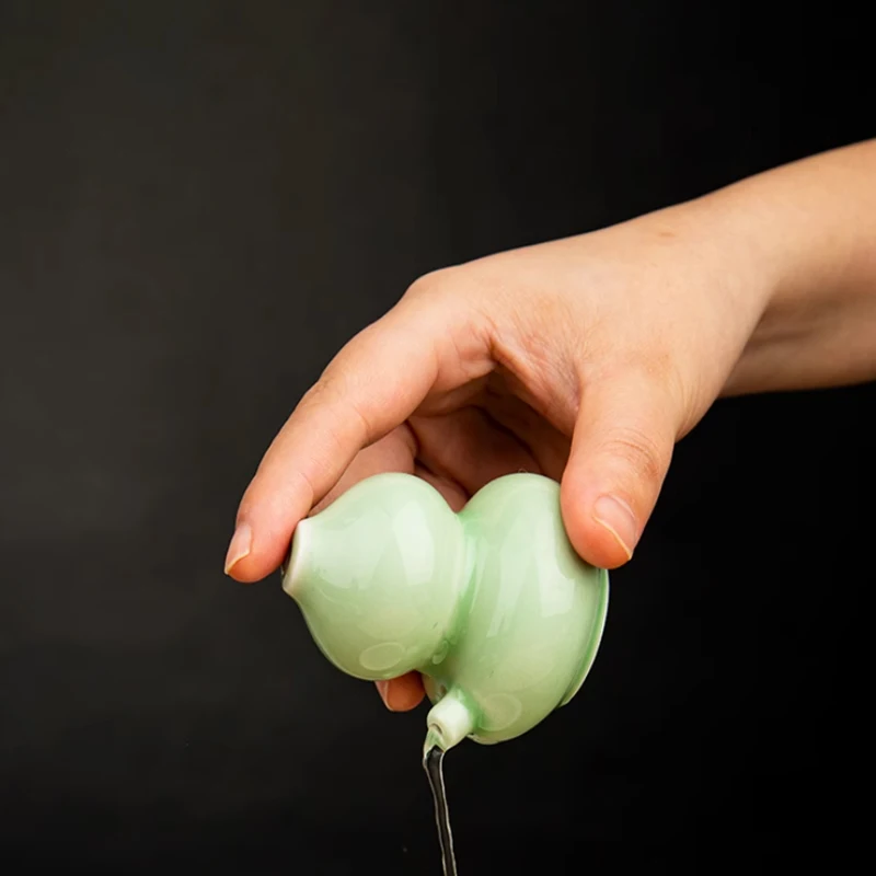 Фарфоровая капельница для воды в форме тыквы блюдо с китайскими чернилами