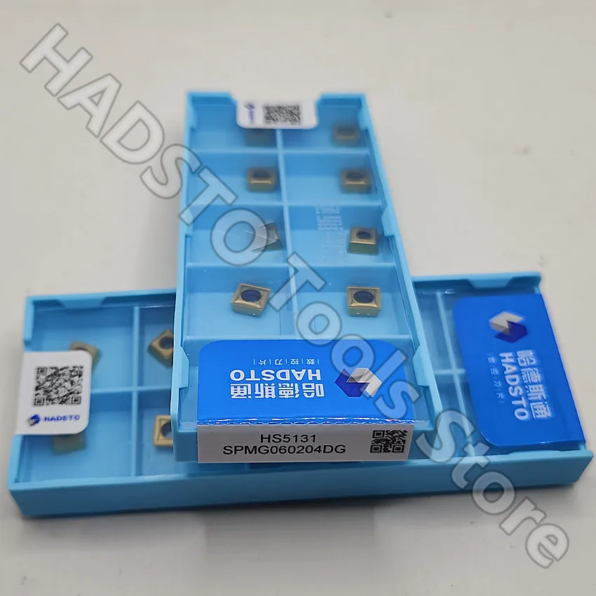 SPMG060204DG HS5131 SPMG060204 SPMG06 HADSTO CNC carbide inserts U-drill Shallow hole drill