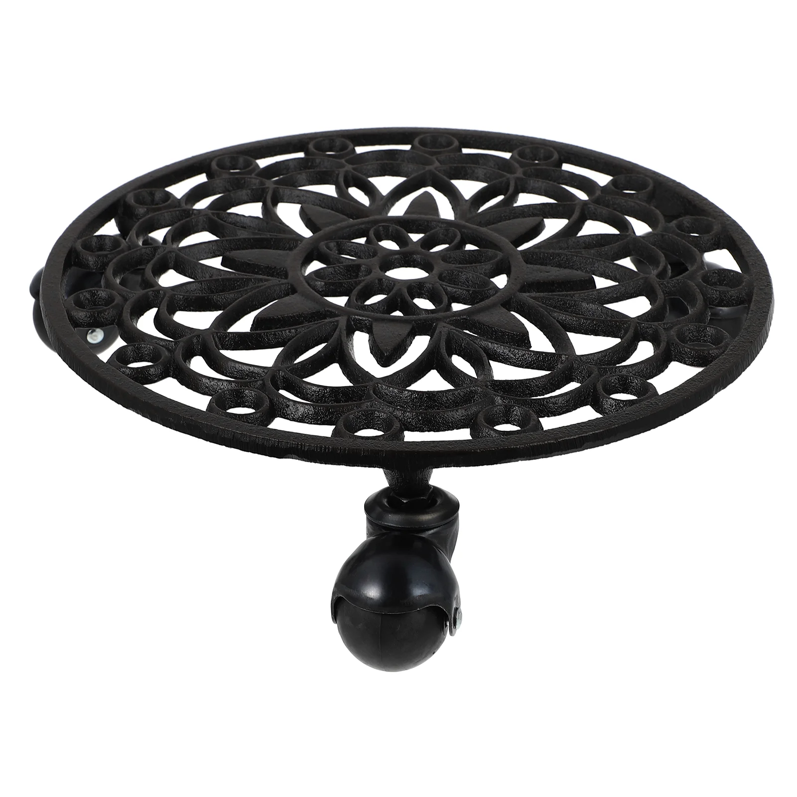 

1 Pc Hollow out Flowerpots Tray Practical Movable Flowerpots Tray Removable Tray