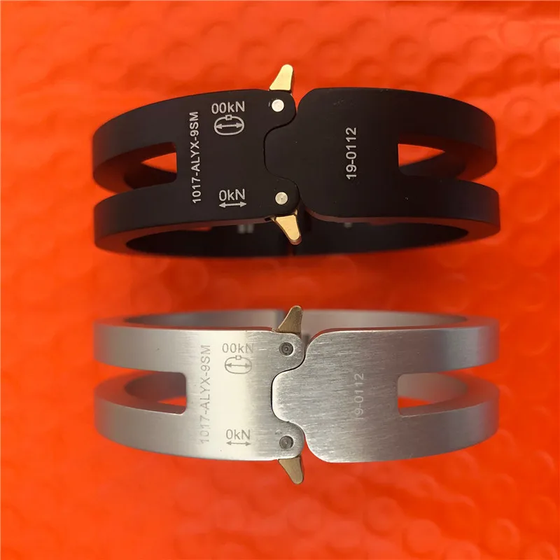 

Лидер продаж, браслет Alyx из алюминиевого сплава 1:1 высокой версии, браслет ALYX Track для мужчин и женщин, ювелирные изделия унисекс для пар, браслет ALYX