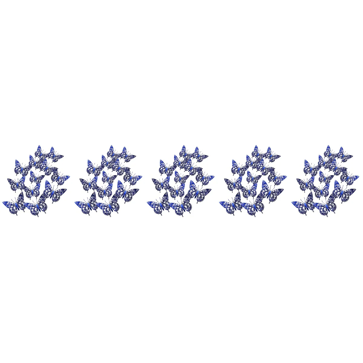 

120 Butterflies Wall Sticker Butterflies Stickers Wall Decorative Sticker Butterflies Wall Decor Wall Decorative Decal