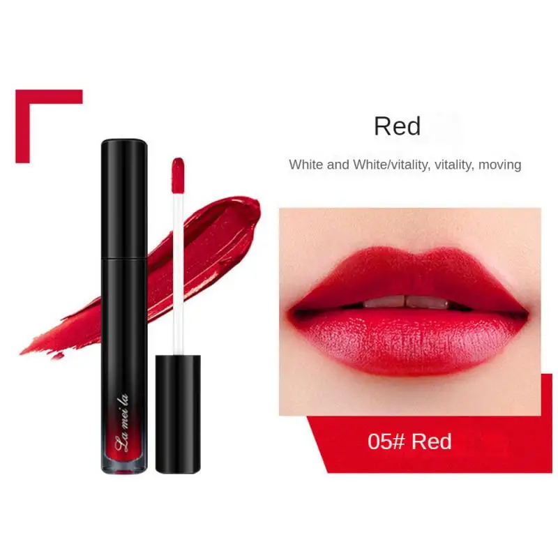 

Waterproof Silky Lip Glaze Long Lasting Lips Makeup Makeup For Women Foggy Surface Silky Non-sticky Strong Color Development