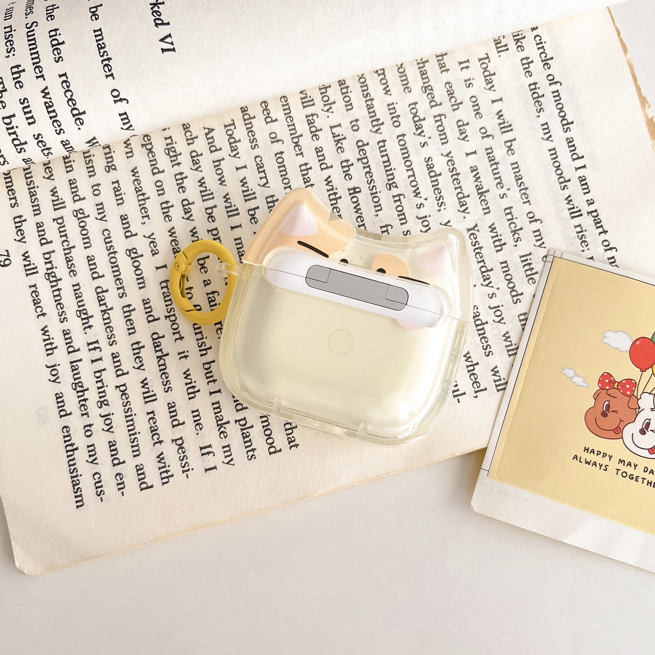 Фото Наушники градиентные для apple airpods pro 2, 3, 1, bluetooth-зарядная коробка №2