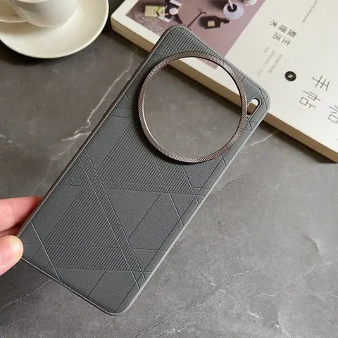 Чехол для VIVO X200 Pro, чехол из искусственной кожи с матовой ромбовидной клеткой, защитный чехол для задней крышки для VIVO X200Pro Mini X100S Pro X100 Ultra