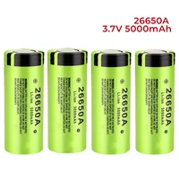 1 20 original 26650a 26650 3 7v 5000mah lithium rechargeable batteries for flashlight small fan batteries