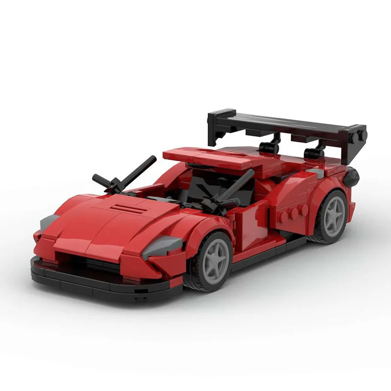 

MOC 458 GT3 Speed Champions Super Sports Cars Building Blocks Bricks Set Kids Toys Gifts For Boys And Girls