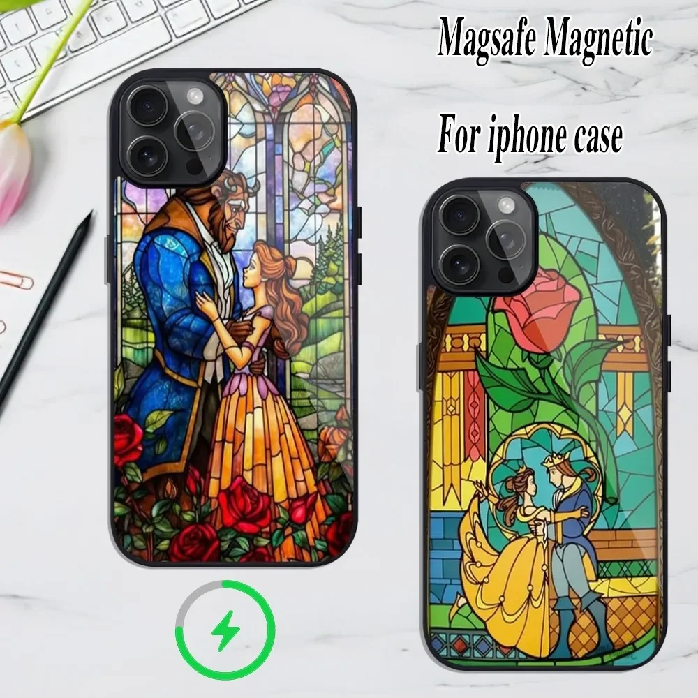 Чехол для телефона B-Beauty A-And T-The B-Beast iPhone Magesafe Magnetic 12 13 15 11 Mini 14 Max Pro Plus