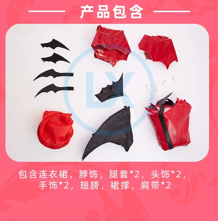 Аниме Shugo Chara Tsukiyomi Utau Devil Косплей Костюм Женское Сексуальное Платье Одежда