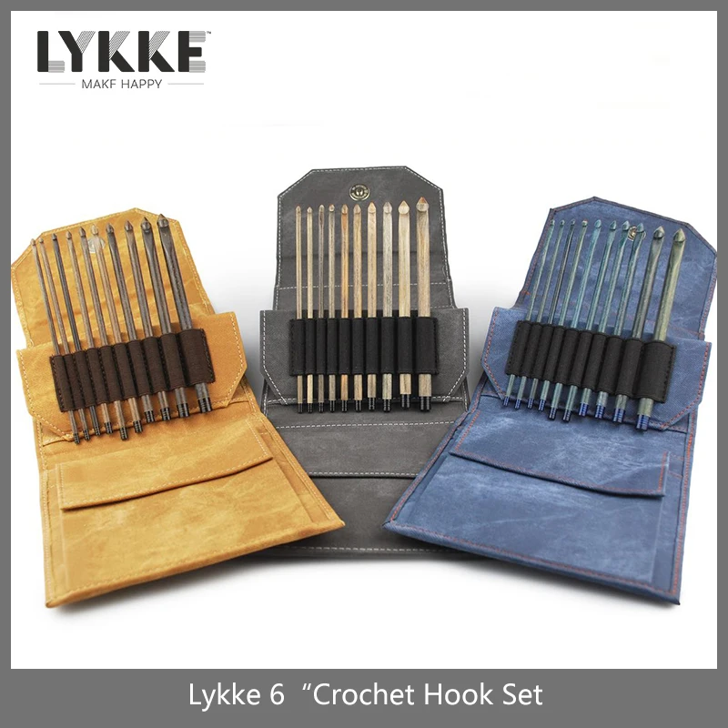

LYKKE 6" (15cm) CROCHET HOOK SET