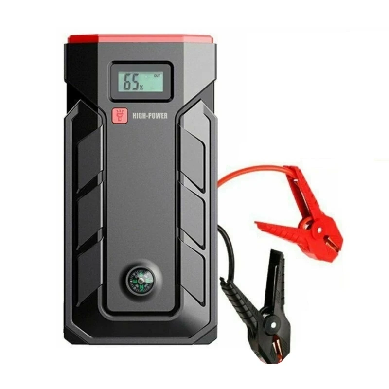 

Car Jump Starter Pack Portable Auto Booster Fast Charger SUV Emergency with LED Light Starting Device R2LC