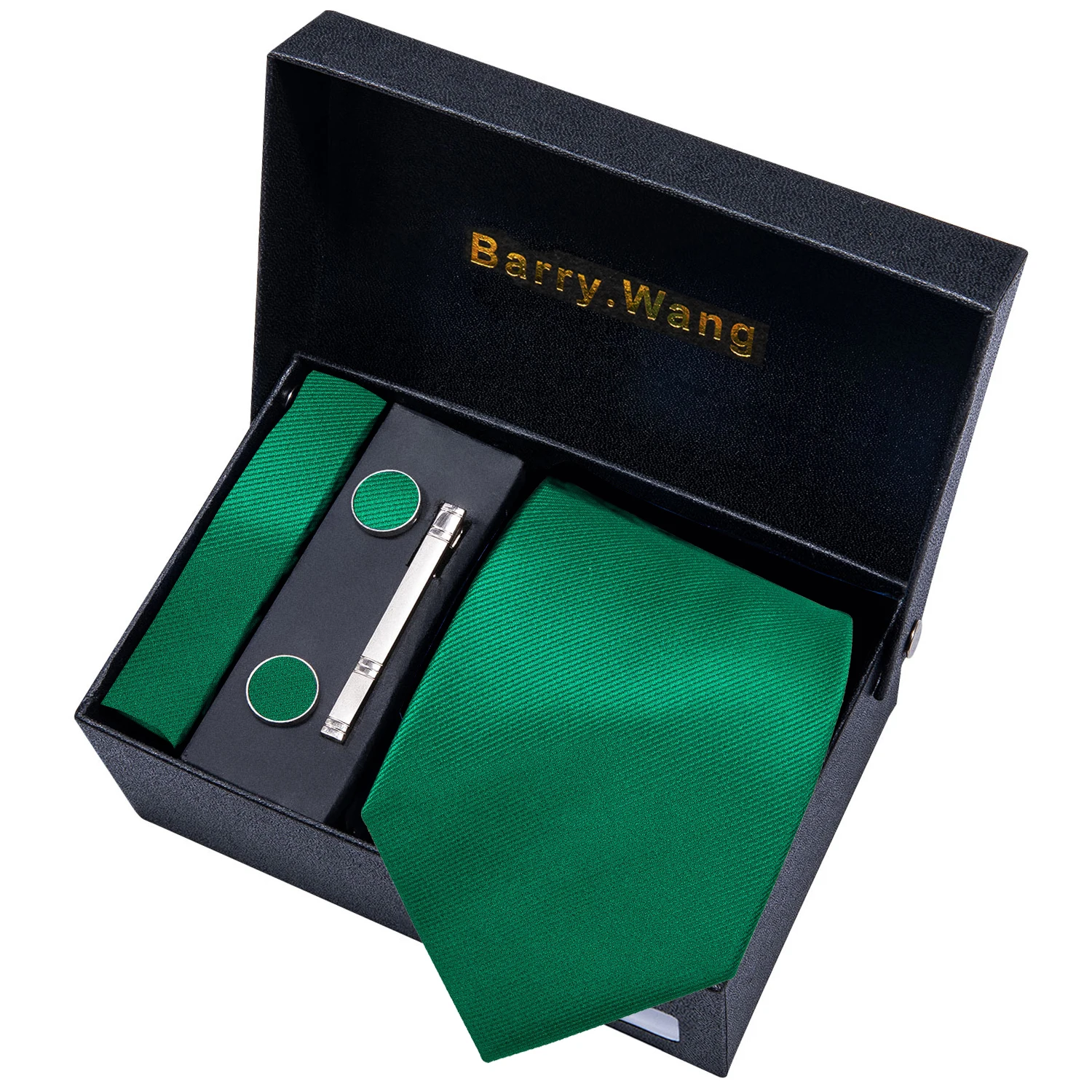 Barry.Wang Мужской элегантный комплект жаккардовых галстуков с ожерельем и