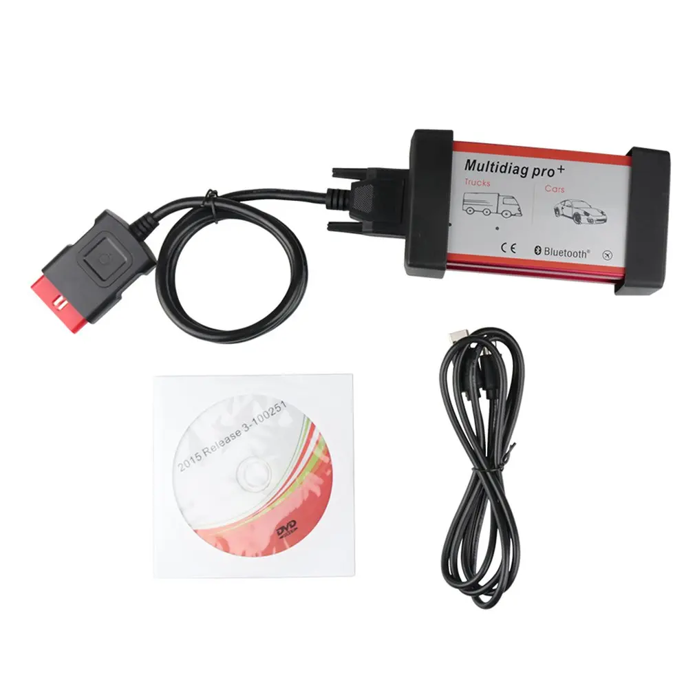 

Недорогие диагностические инструменты V2015.03, одинарная Зеленая лампа + для автомобилей/грузовиков и сканер OBD2, диагностический инструмент