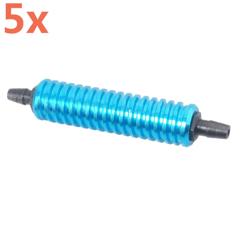 Оптовая продажа 5 шт./лот RC автомобили топливный бак воздушный охладитель 1/8 нитро