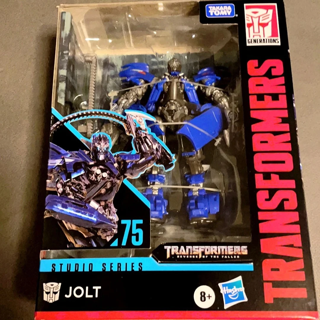 Фото НОВЫЕ Фигурки-трансформеры Jolt SS75 Studio Series с улучшенной подвижностью суставов, модели Автоботов для мальчиков и взрослых, отличный подарок №1
