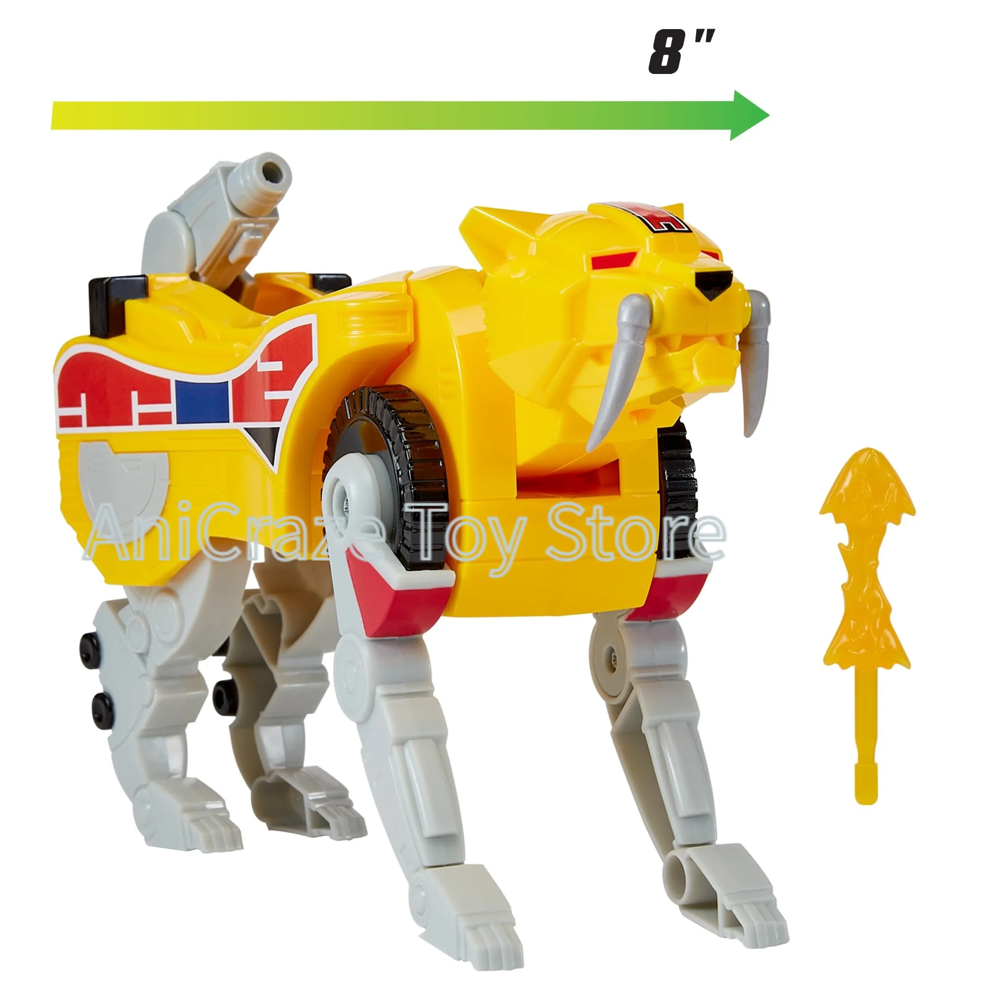 Фото Коллекционная фигурка-трансформер ULTIMATE MEGA THUNDERZORD Megazord: Тираннозавр Рекс Динозорд, игрушка-подарок №5