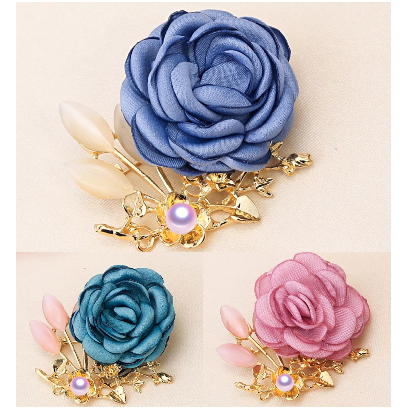 

MeibaPJ 8-9 мм натуральный полукруглый жемчуг цветок корсажная брошь Модный свитер ювелирные изделия для женщин