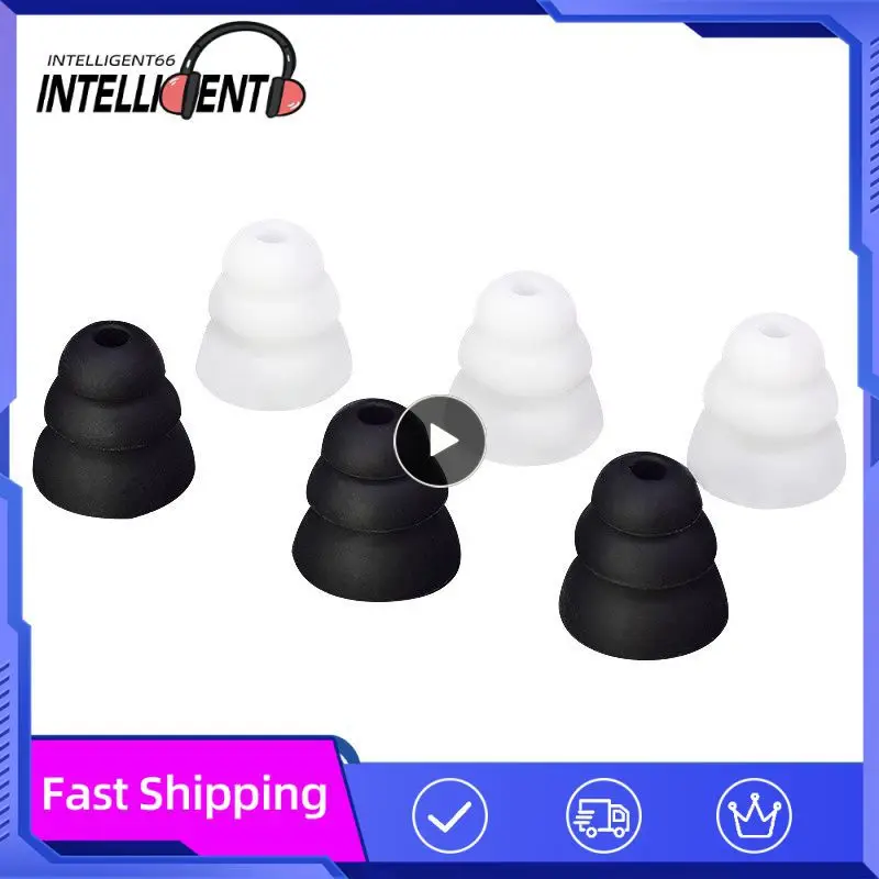 

3 слойные амбушюры для наушников-вкладышей, 1-10 шт., 10 пар, амбушюры для наушников-вкладышей с шумоподавлением, вкладыши для наушников, вкладыши для наушников