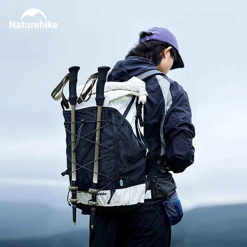 Палка Naturehike легкая из углеродного волокна 1 шт. портативная складная для ходьбы