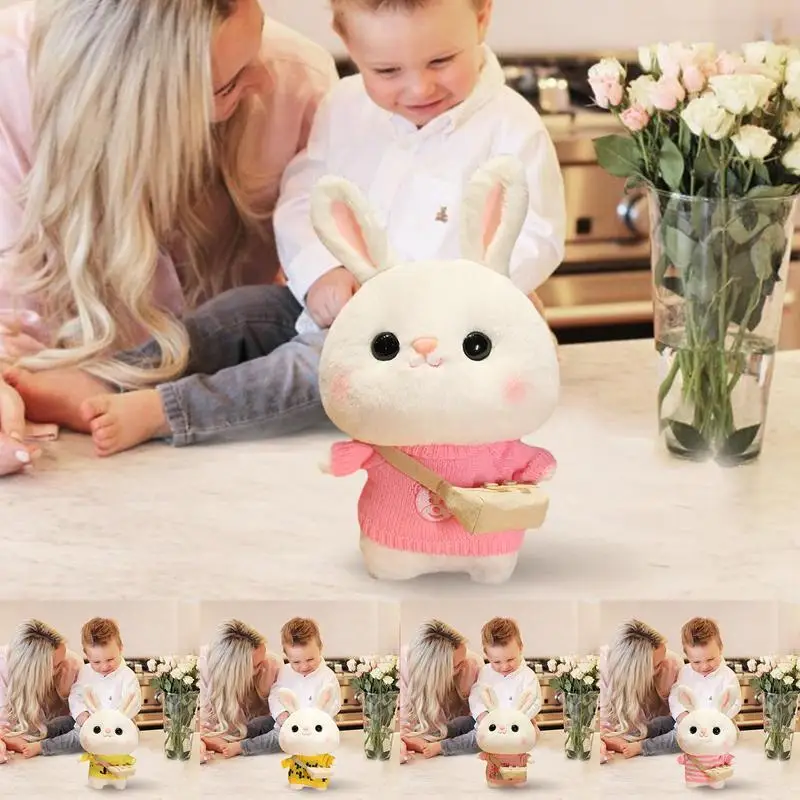 

Кролик Мягкий животный Кролик Плюшевая Игрушка Huggable мягкая креативная сумка Детская плюшевая Детская комната Декор для девочек Младенцы Малыши