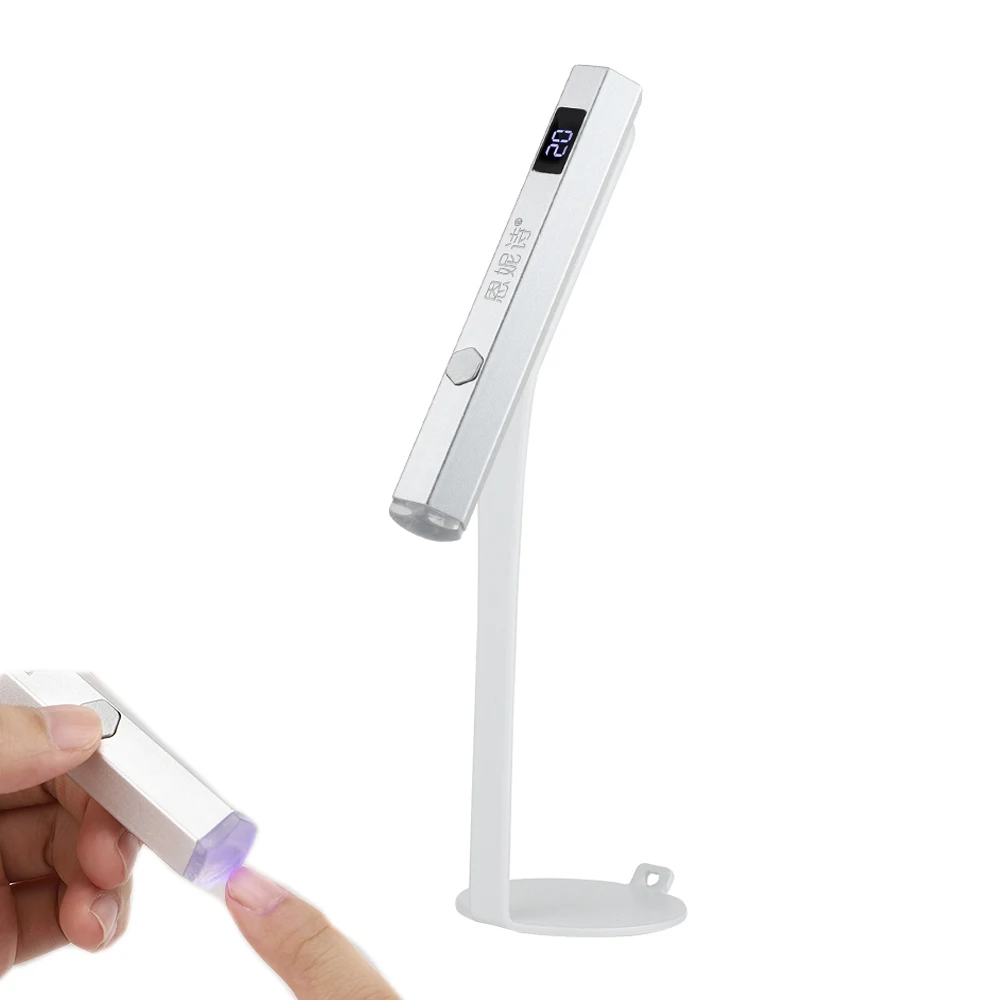 

Лампа для сушки ногтей лампа для сушки гель-лака 2 скорости переключение ручная УФ светодиодная лампа для ногтей Портативный Гель-лак для ногтей быстрая сушка маникюр